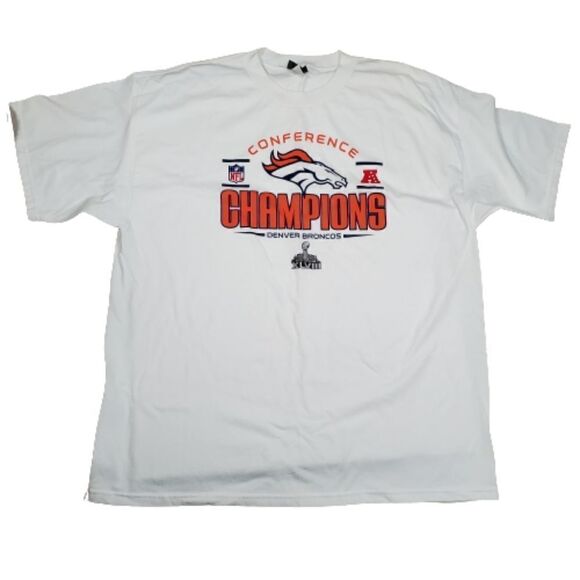 NFL Denver Broncos Conference champions XLVlll Size 2xl - Picture 1 of 4